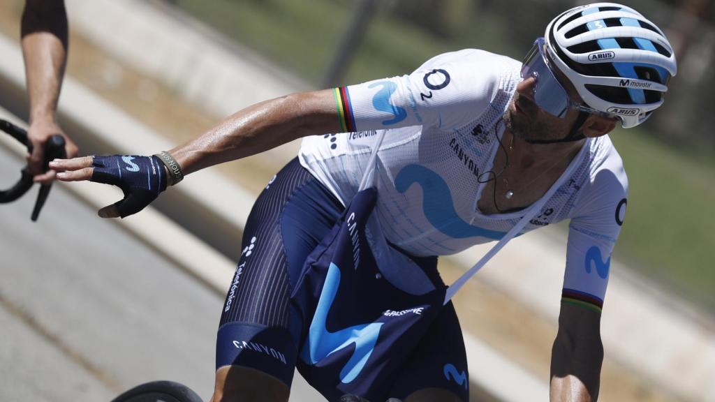 Alejandro Valverde, durante La Vuelta