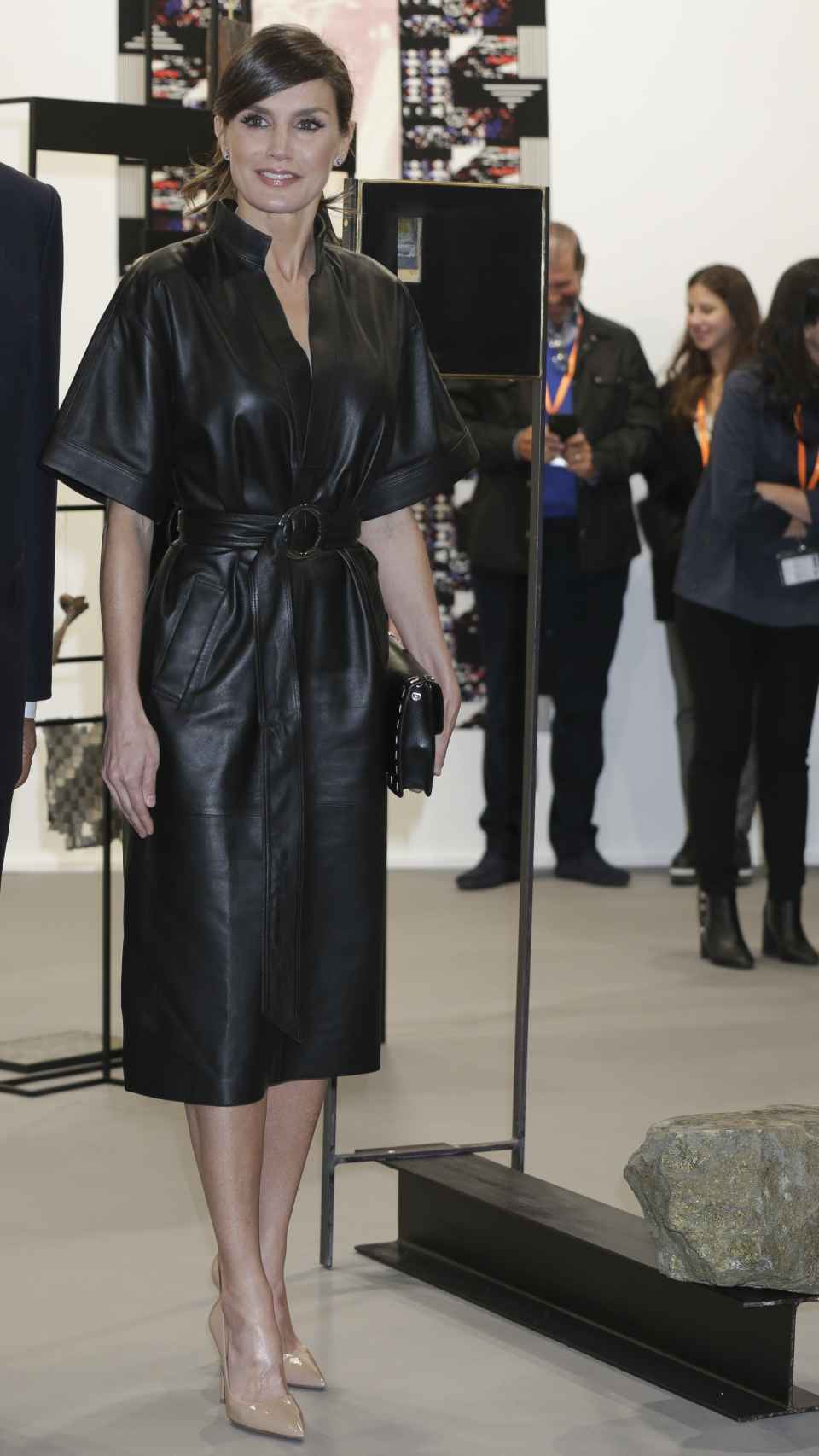 La reina Letizia Ortiz durante la inauguración de la 38 edición de ARCO