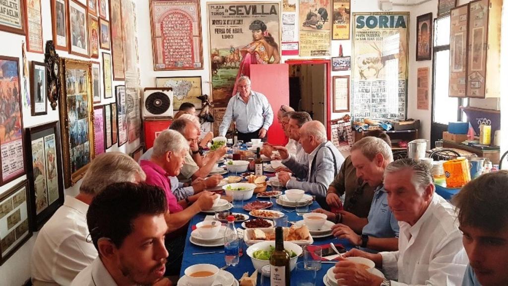 La jornada resultó deliciosa en el local de Angel Moralejo