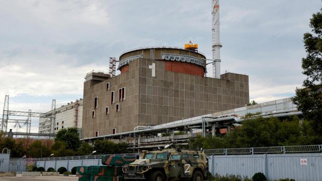 Central nuclear de Zaporiyia, en Ucrania.