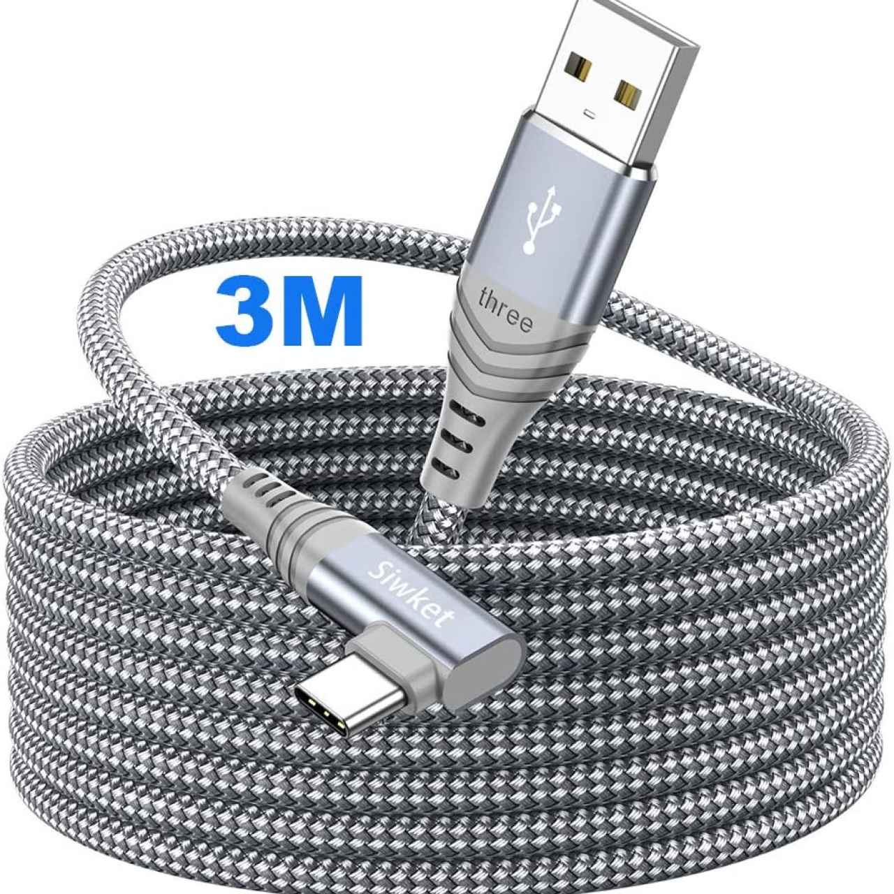Cable USB Tipo C de 3 metros