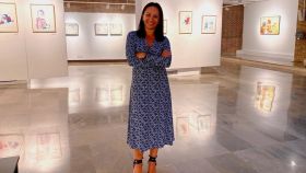 Sandra Gamboa, la autora de la exposición 'Espejos del Alma'