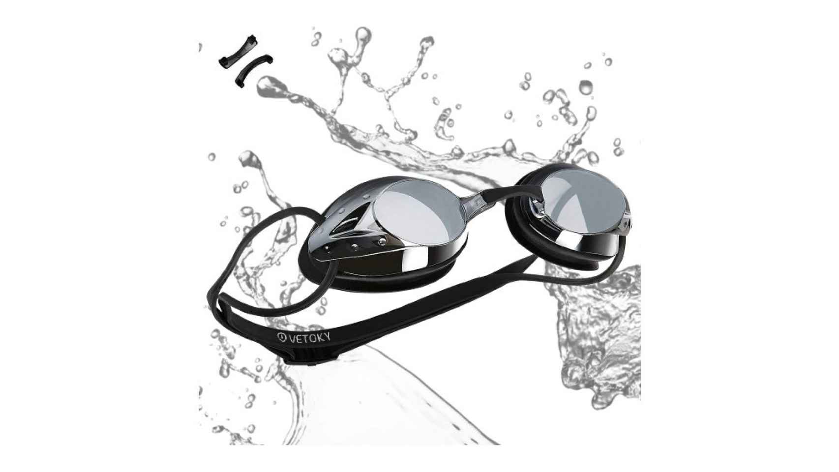 Gafas de natación antiniebla de Vetoky