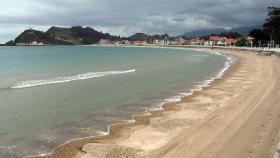 Playa de Santa Marina en Ribadesella