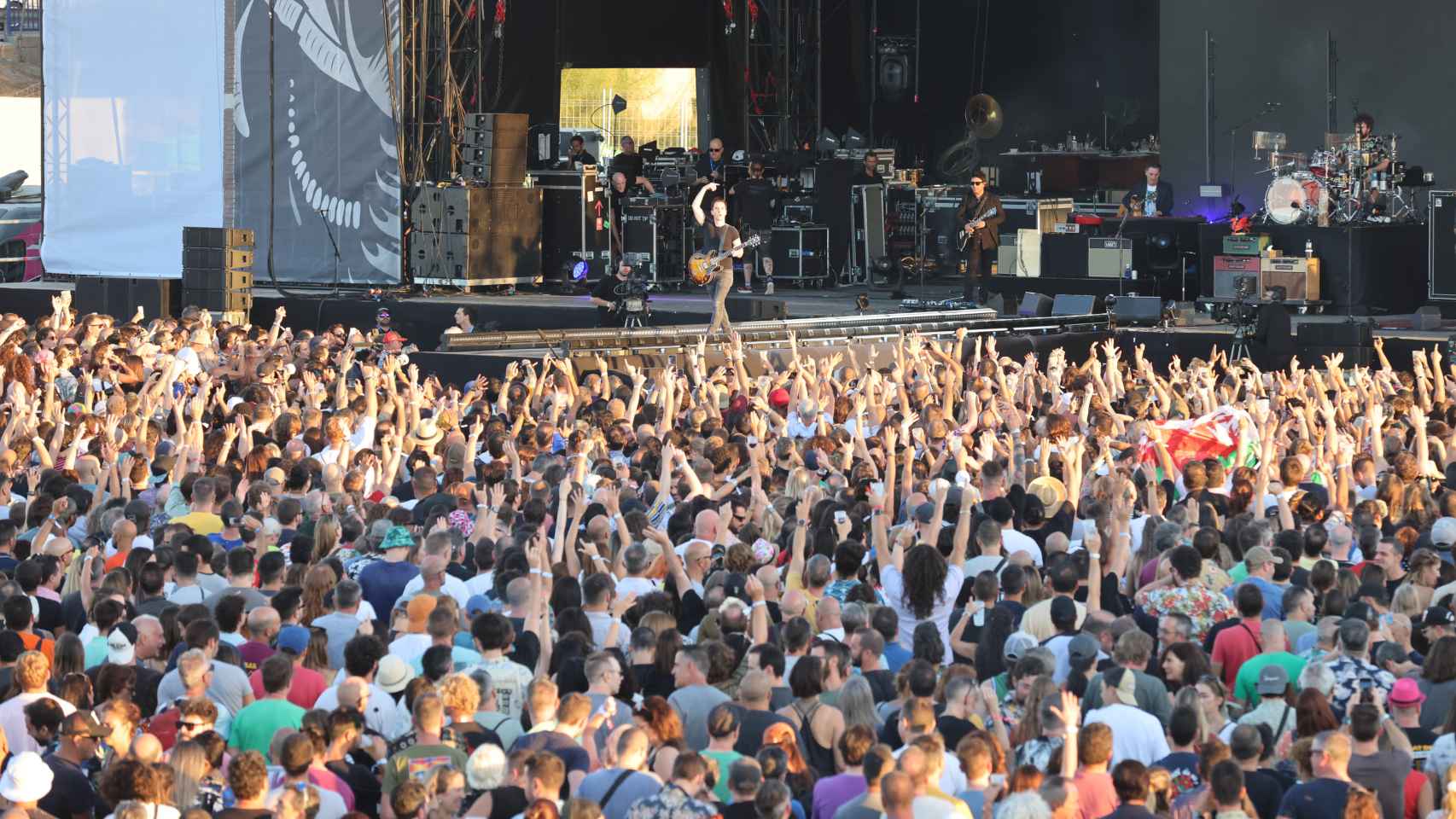 Stereophonics, en su actuación del Andalucía Big Festival.