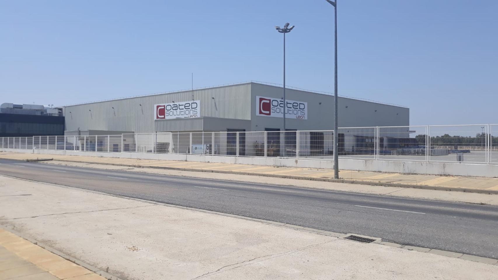 Imagen de la planta Coated Solutions que NSR tiene en Villadangos del Páramo, León