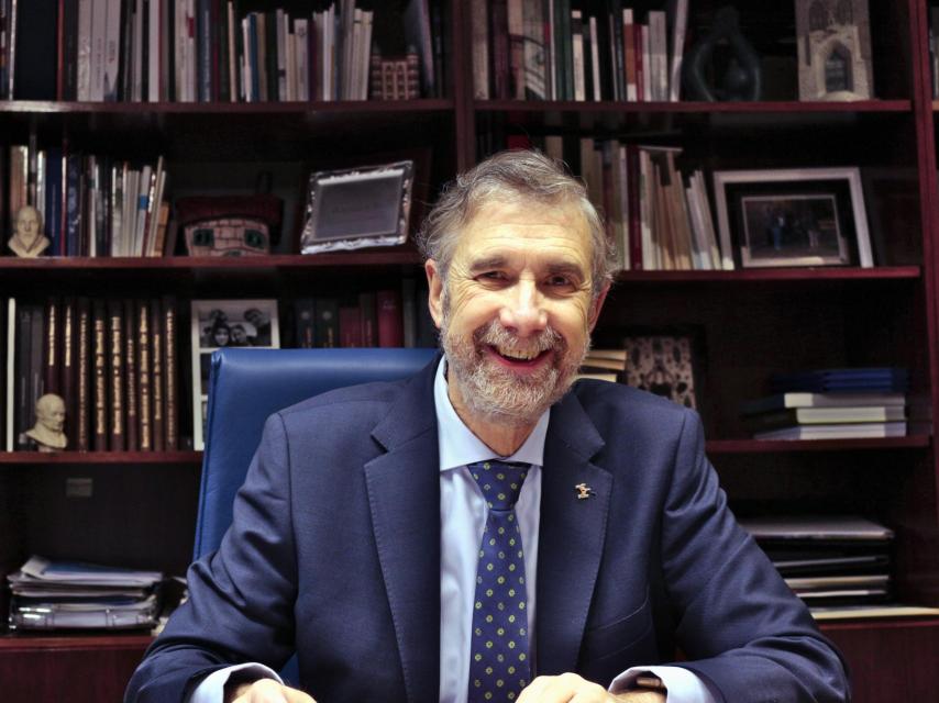 El rector de la Universidad de Burgos, Manuel Pérez Mateos.