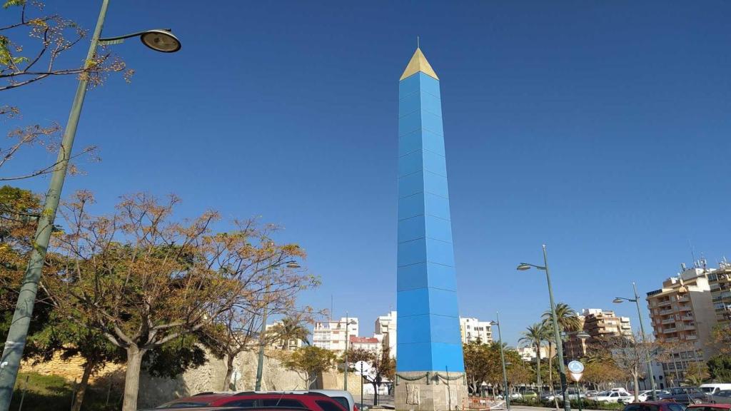 El obelisco de Crevillent.