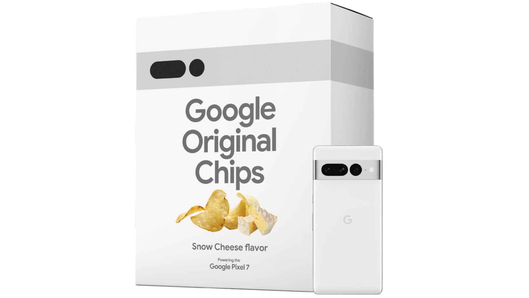 Patatas fritas basadas en los Google Pixel 7