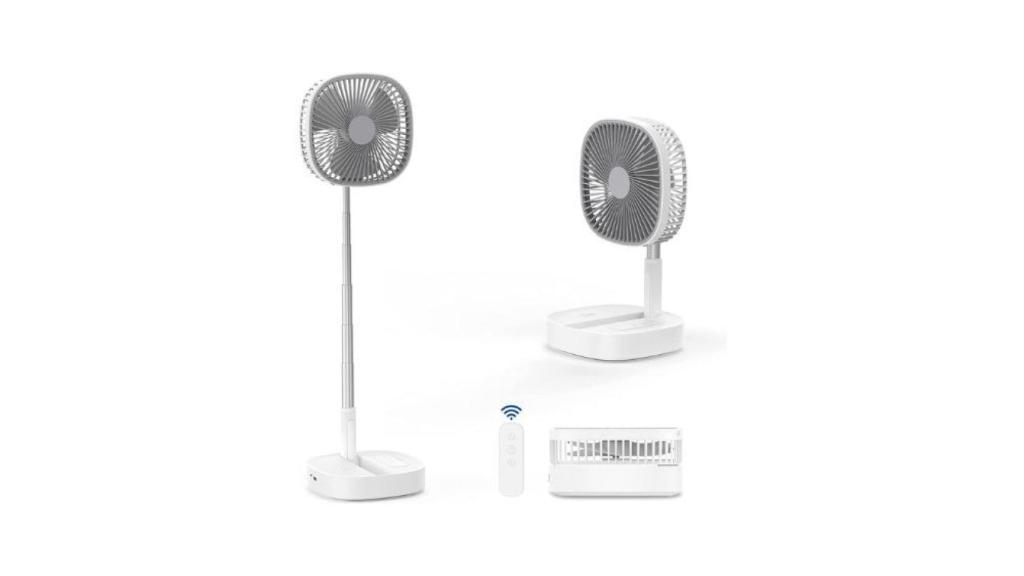 Ventilador plegable con mando a distancia