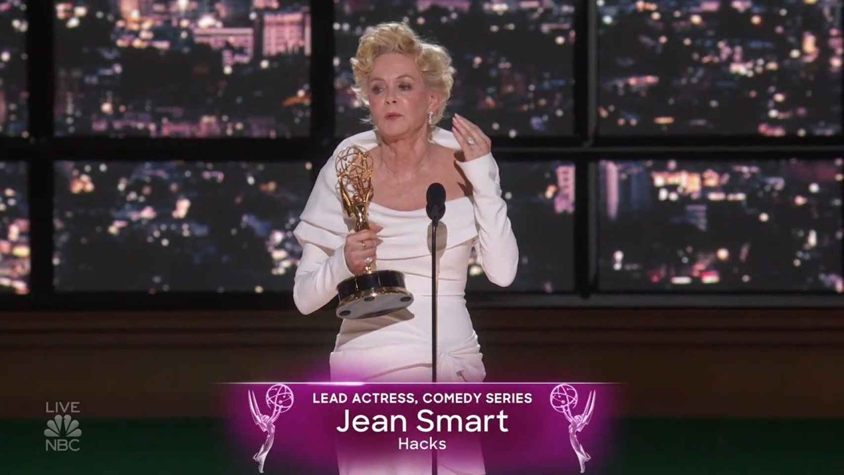 Jean Smart recibe su segundo Emmy de forma consecutiva