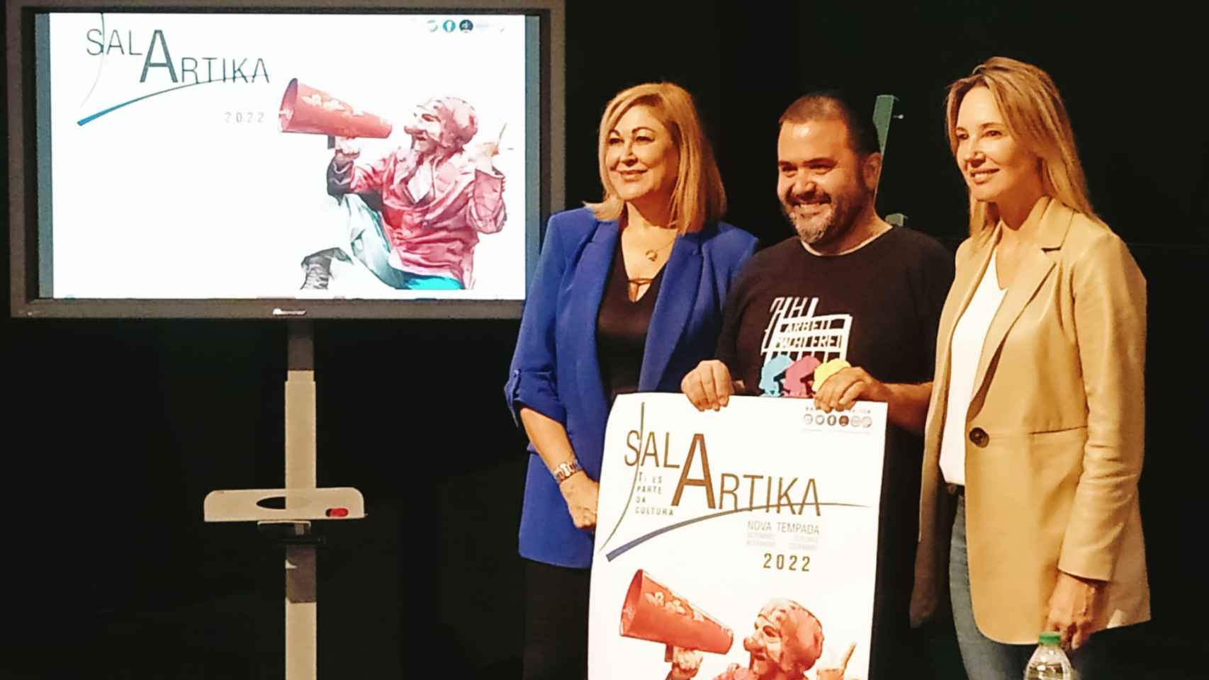 Presentación de la temporada de teatro en la Sala Ártika.