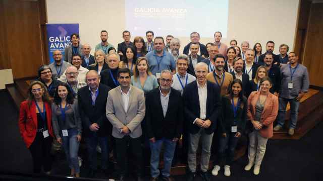 El conselleiro de Economía, Francisco Conde, participó en la presentación del programa en San Cibrao das Viñas (Ourense).