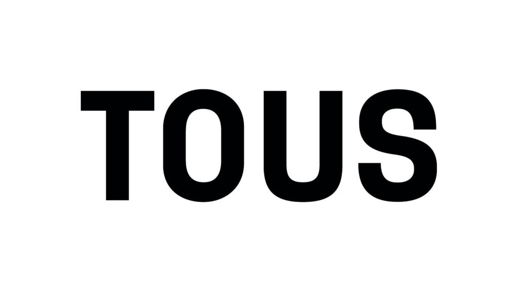 Nueva tipografía del logo de Tous.