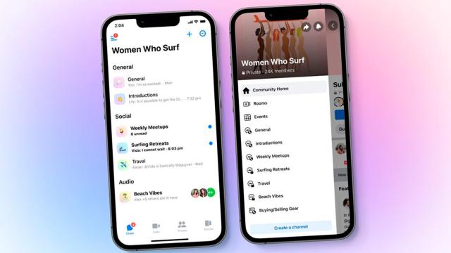 Meta actualiza Facebook Messenger con chats de comunidad al estilo Discord: así son