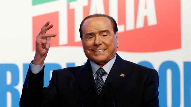 Silvio Berlusconi en un mitin celebrado en Roma el pasado mes de abril.