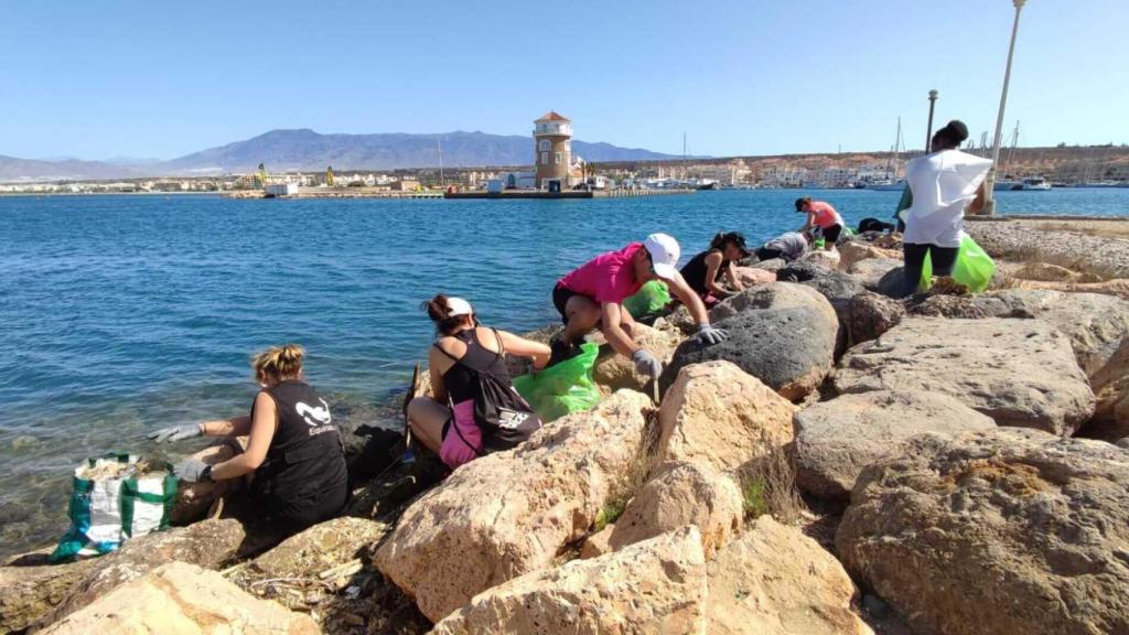 Recogida de residuos en el marco del Proyecto LIBERA.