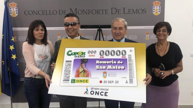 La ONCE dedica uno de sus cupones a la romería de San Mateo de Lugo.