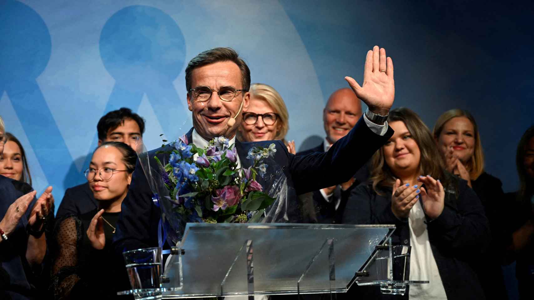 El líder del Partido Moderado, Ulf Kristersson.