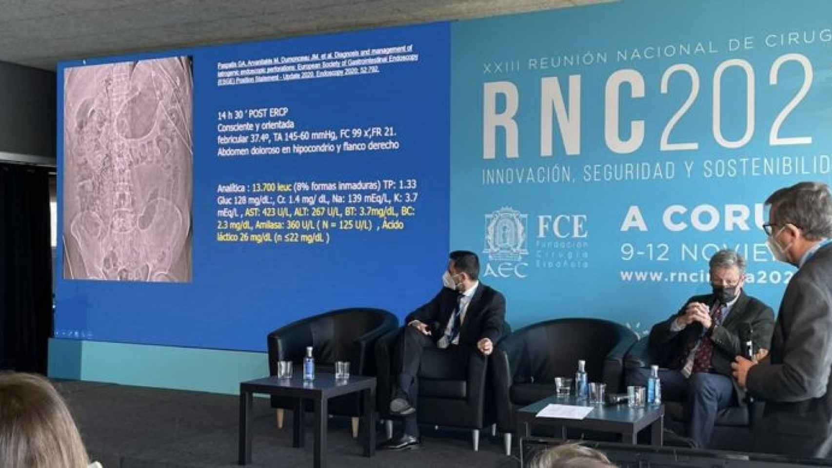 Reunión Nacional de Cirugía celebrada en 2021 en La Coruña