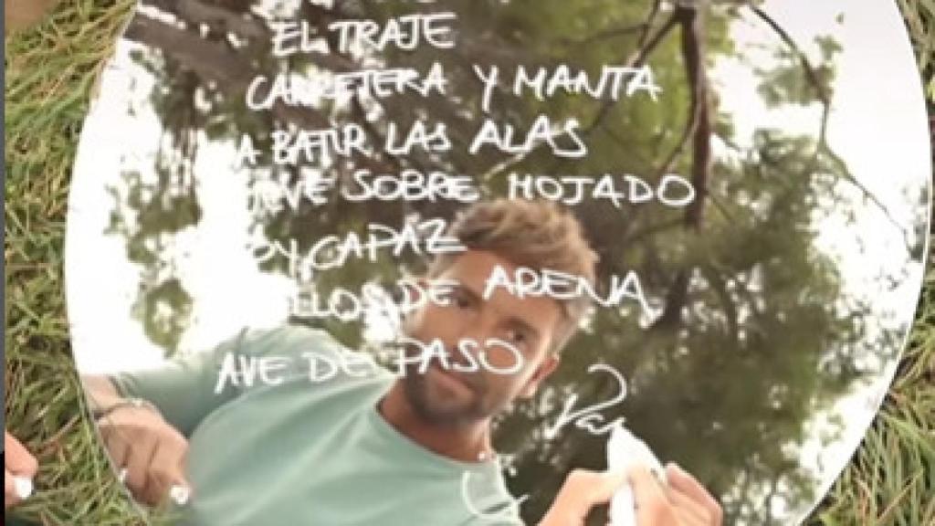 Pablo Alborán en el vídeo.