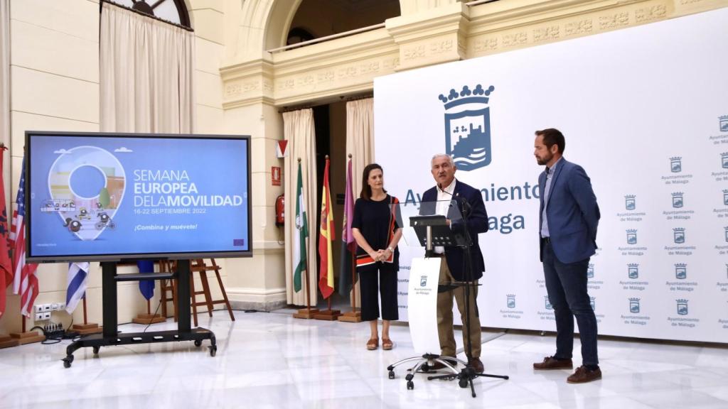 Presentación de las actividades de la Semana de la Movilidad de Málaga.