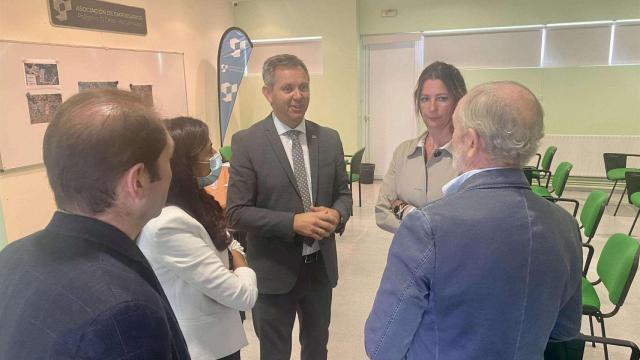 José Miñones, delegado del Gobierno,en un acto en Lugo