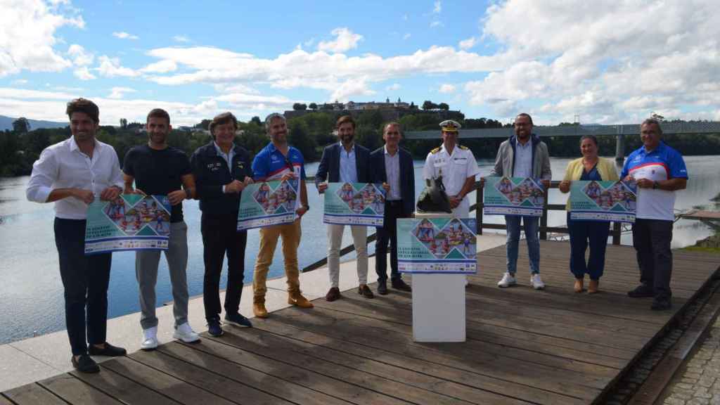 Presentación del LI Descenso Internacional del Miño en Tui (Pontevedra).