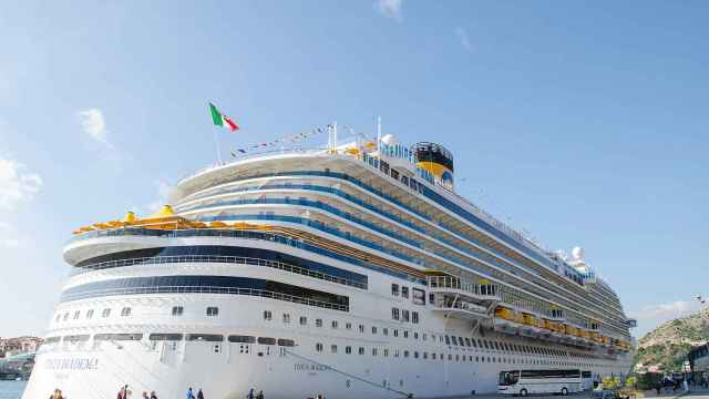 El crucero Costa Diadema en Dubrovnik.