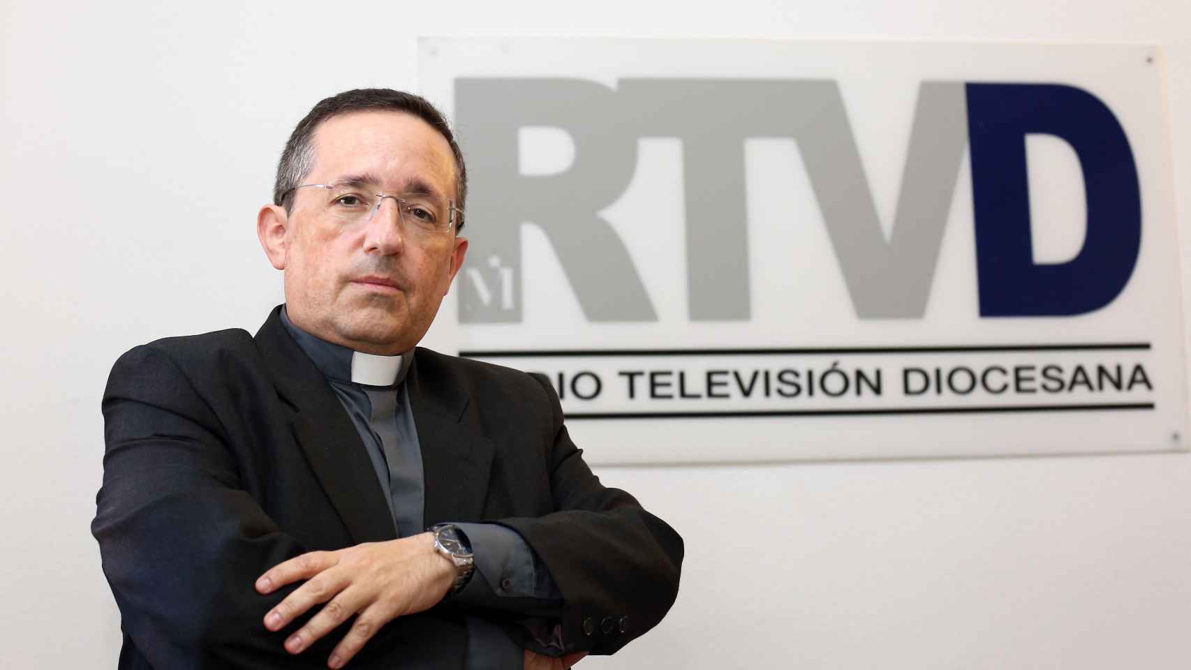 José María Díaz Alejo, director de Radiotelevisión Diocesana.