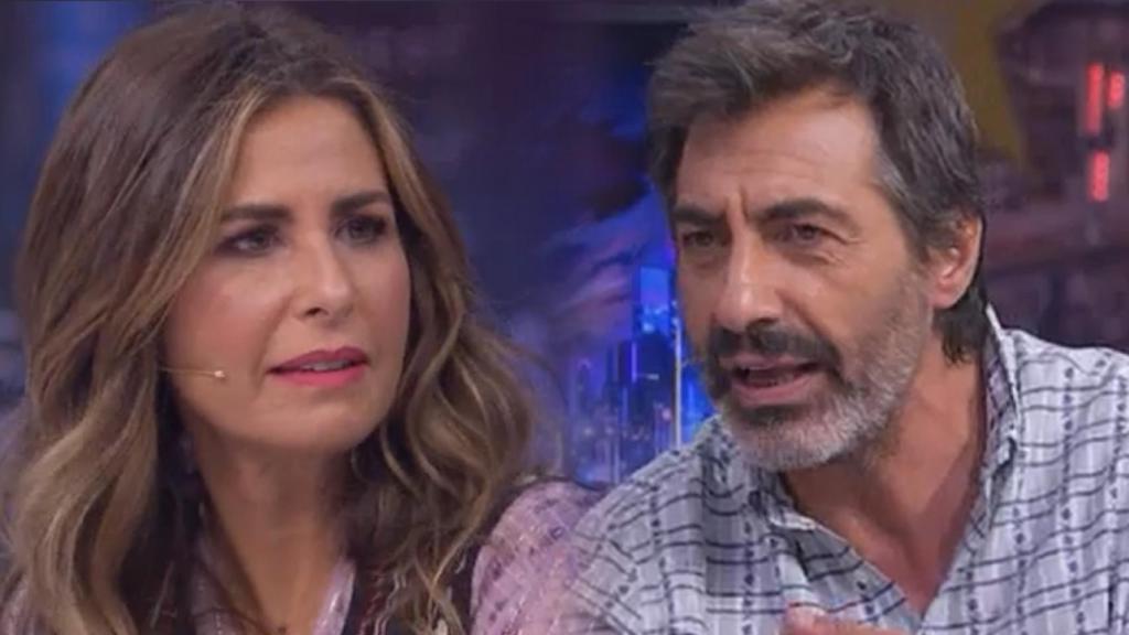 Nuria Roca y Juan del Val en montaje de BLUPER.