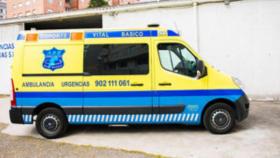 Vehículo de Ambulancias Rías Baixas.