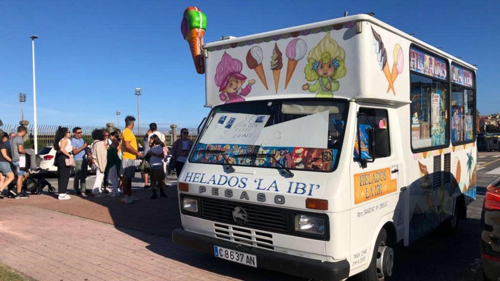 Camión de helados la Ibi de A Coruña