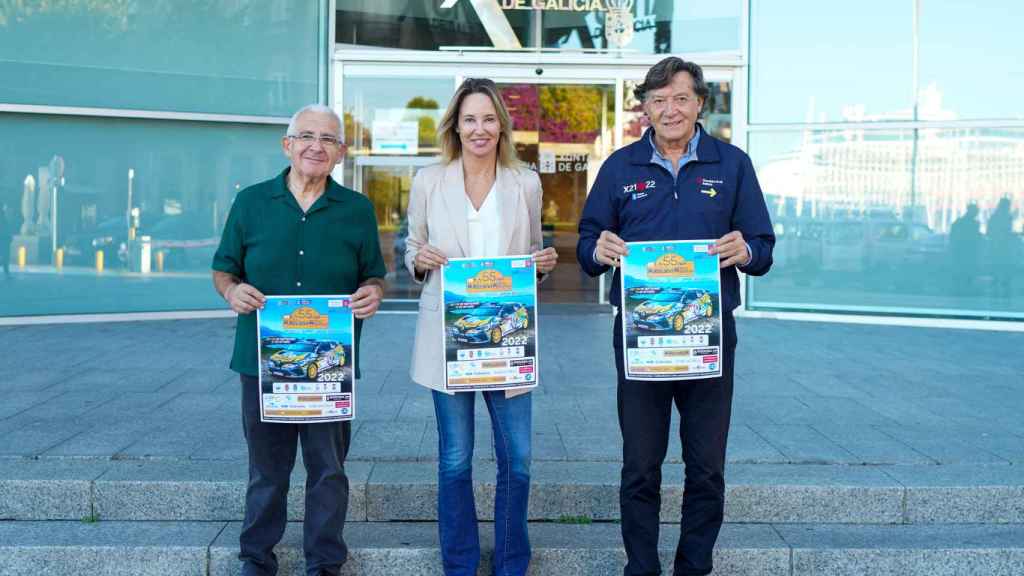 Presentación del Rallye Recalvi Rías Baixas en Vigo.