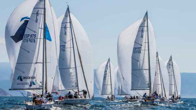 Campeonato de España de J80 en Baiona.