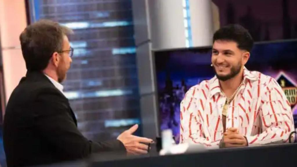 Omar Montes, invitado a un programa de El Hormiguero.