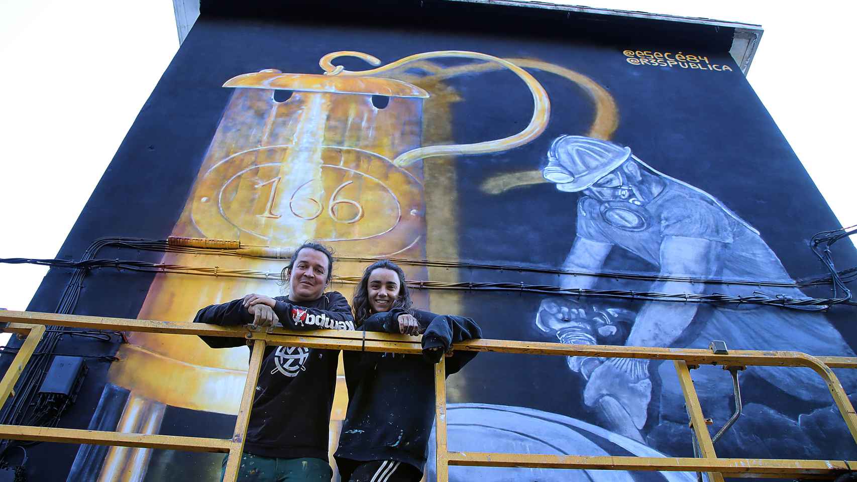 Ciñera refuerza su esencia con un gran mural