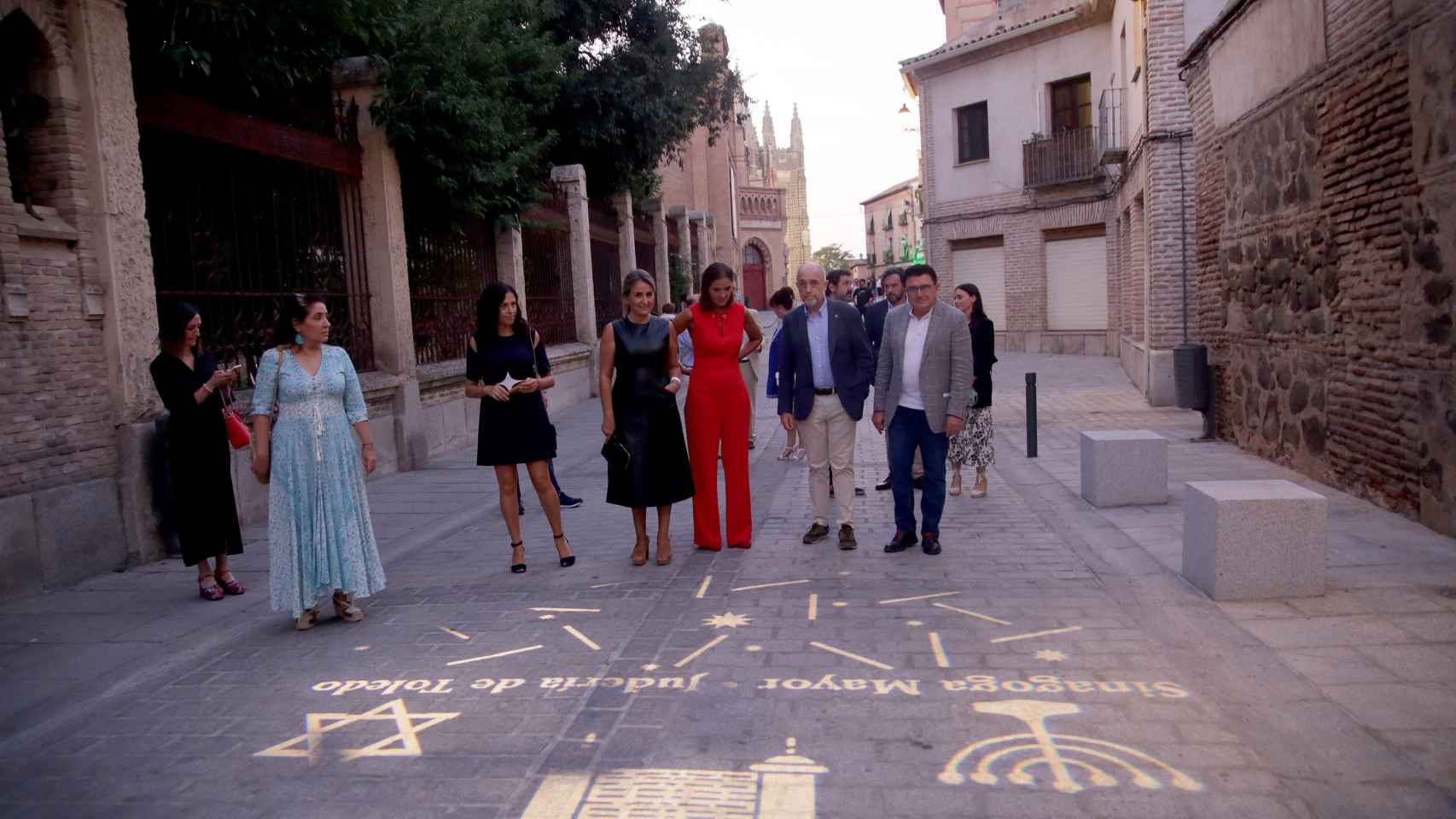 Reyes Maroto y Milagros Tolón han vivido en Toledo la Noche del Patrimonio