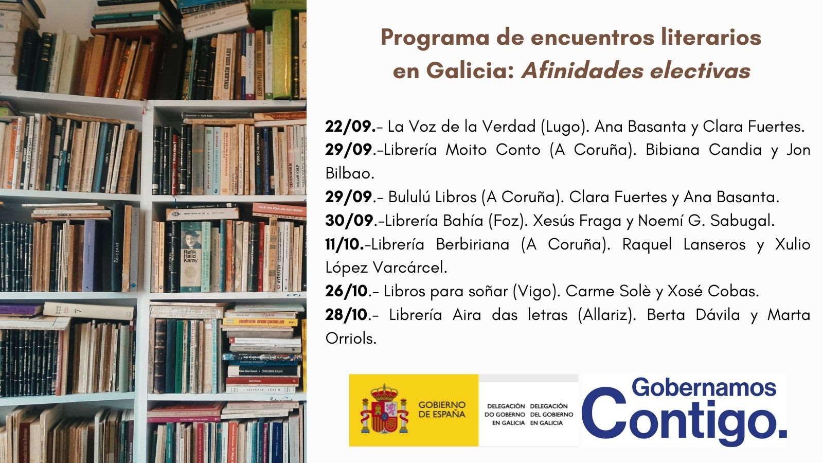 Librerías en Galicia