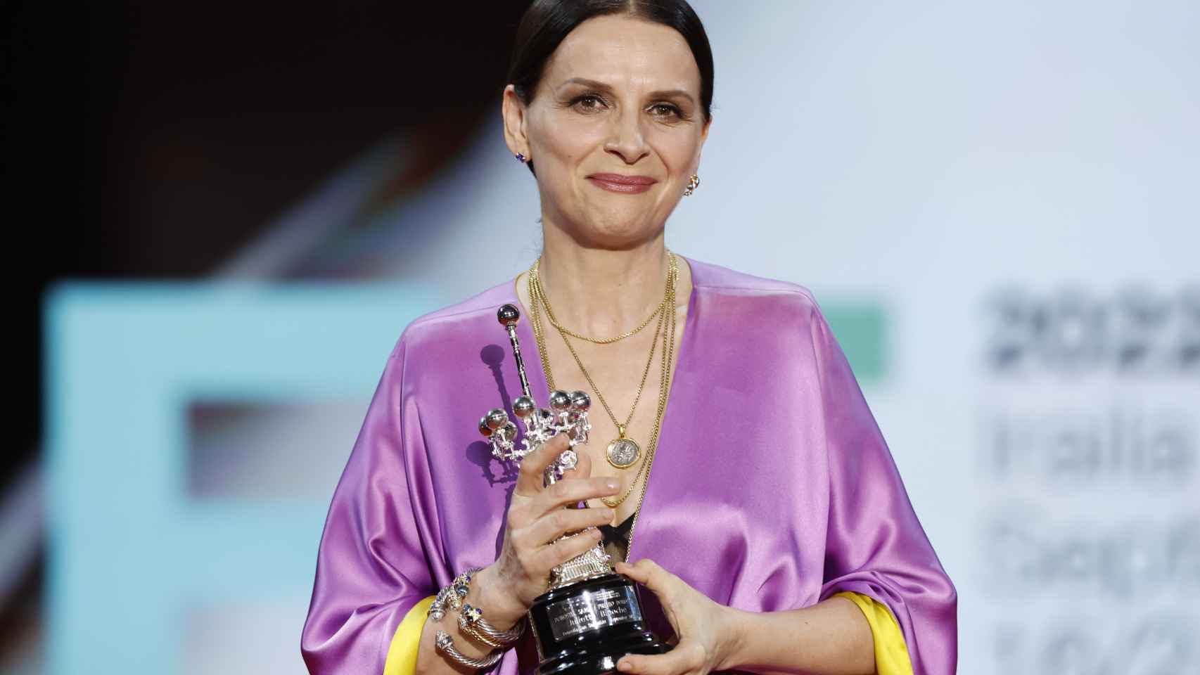 Juliette Binoche ha recibido el premio Donostia en reconocimiento a una carrera espectacular en todo el mundo.