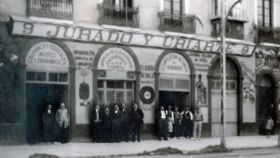 Tienda de Jurado y Uriarte en Alicante en 1888.