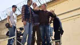 Rodaje de la película 'Celda 211' de Daniel Monzón en la antigua cárcel de Zamora, en 2008