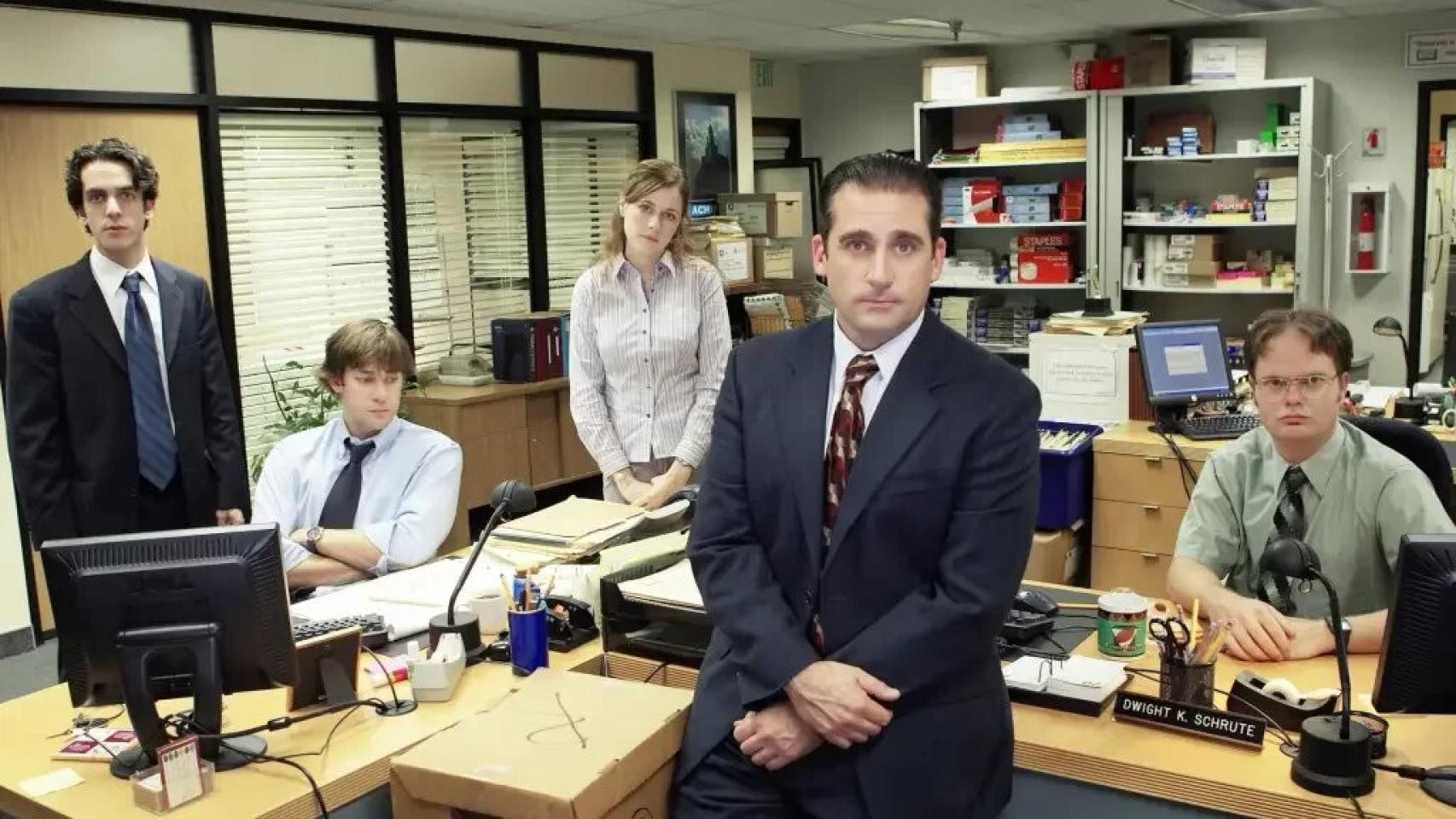 Personajes de la serie de comedia 'The Office'.