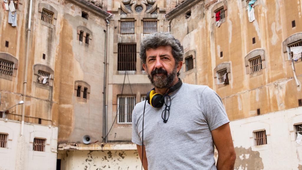 Alberto Rodríguez durante el rodaje de la película. Foto: Julio Vergne