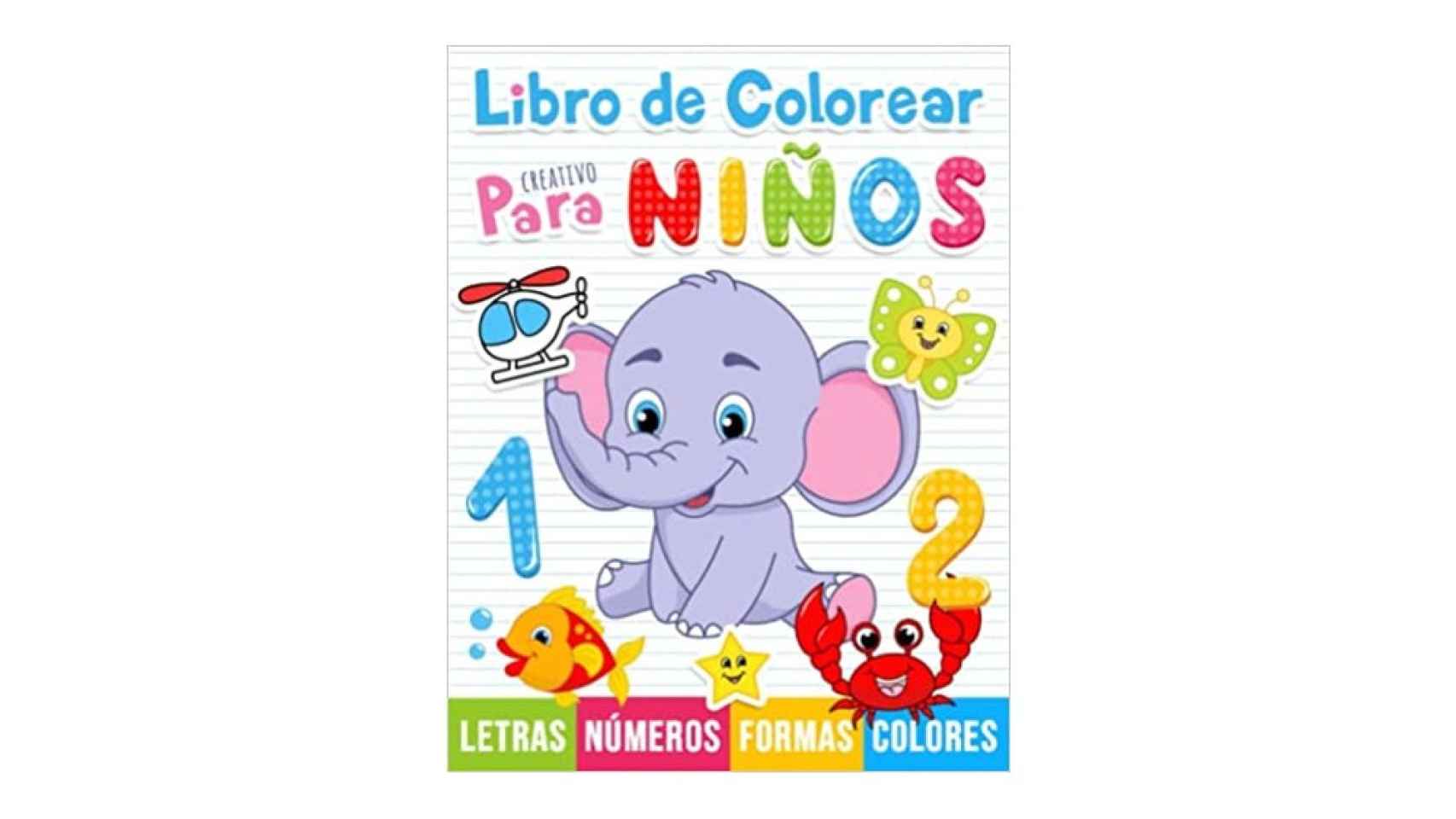 'Libro de colorear creativo para niños'