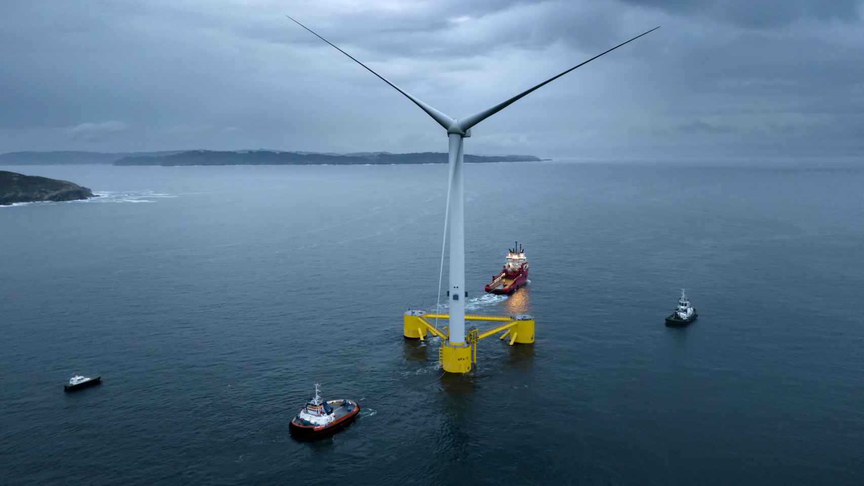 Aterriza en España un nuevo competidor en eólica flotante, IberBlue Wind, para construir 2 GW en Galicia y Andalucia