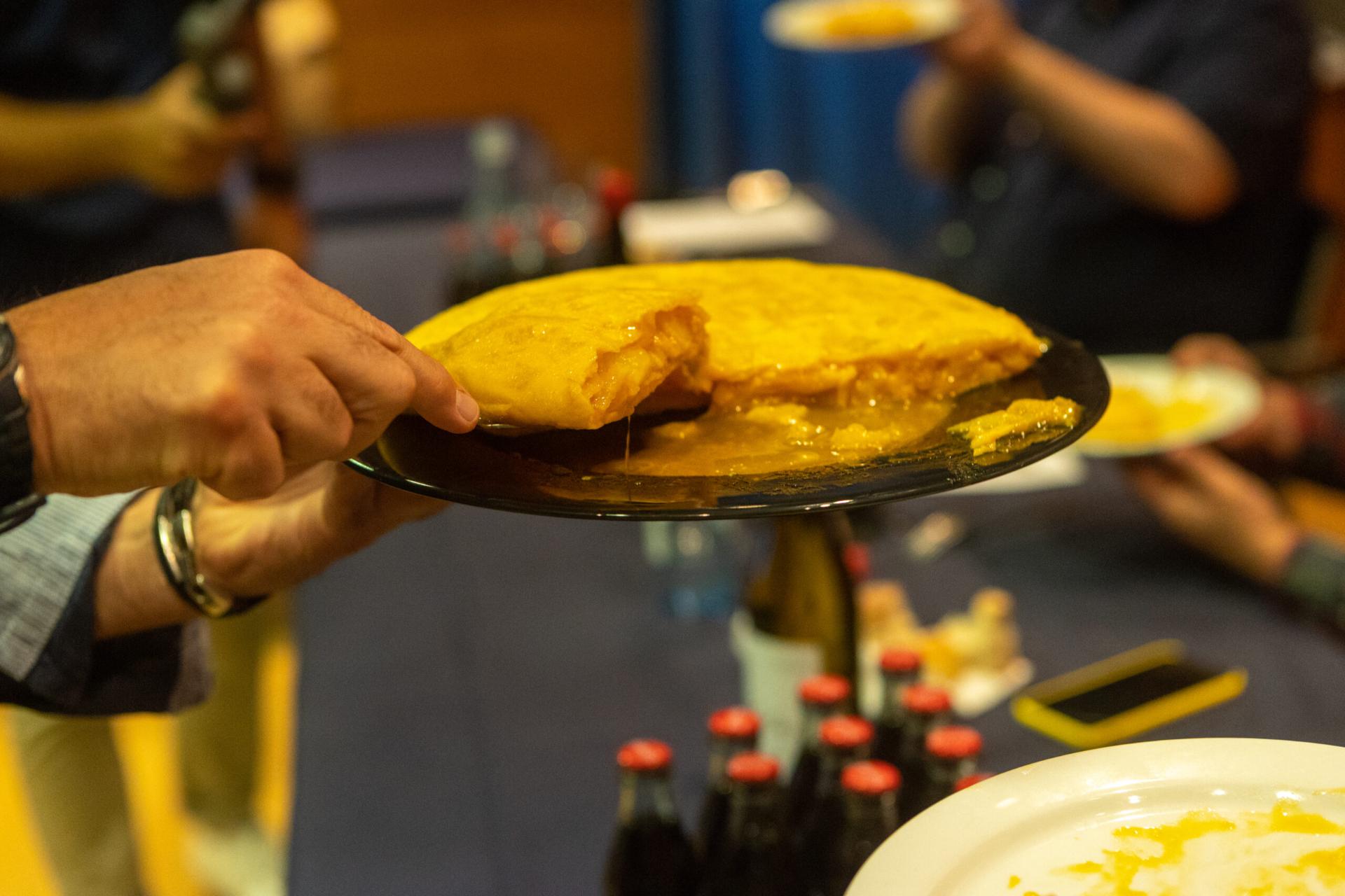 Tortilla de Betanzos (A Coruña).