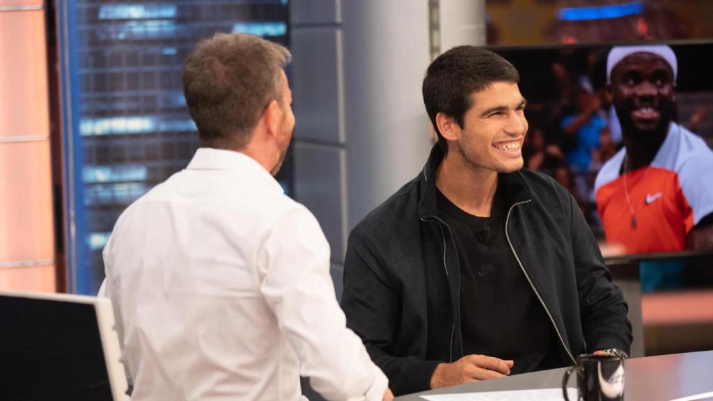 Carlos Alcaraz en 'El Hormiguero'