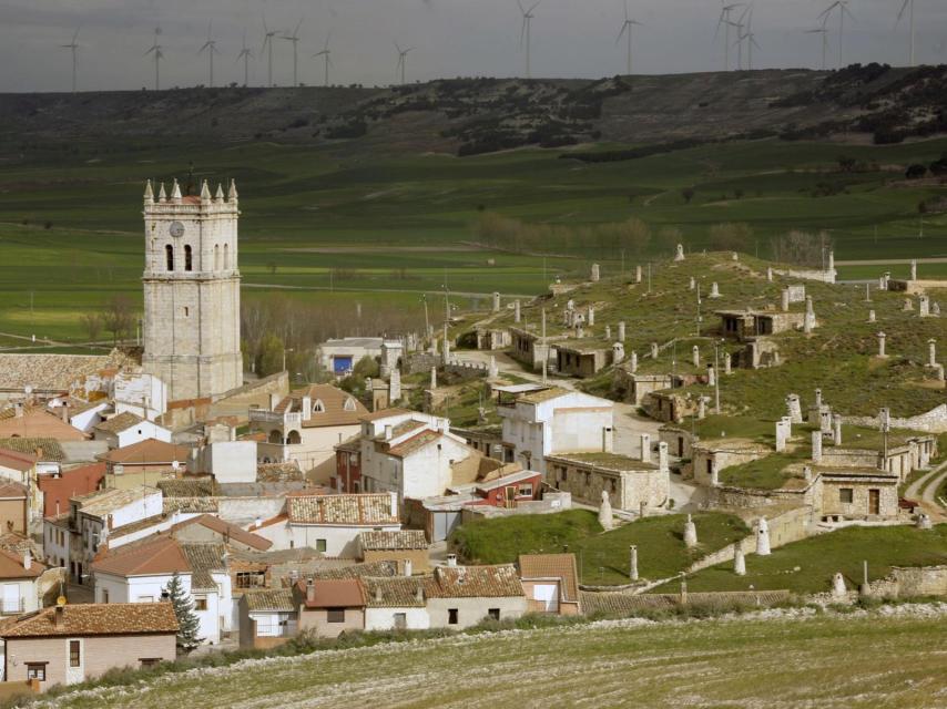 Panorámica de Baltanás.