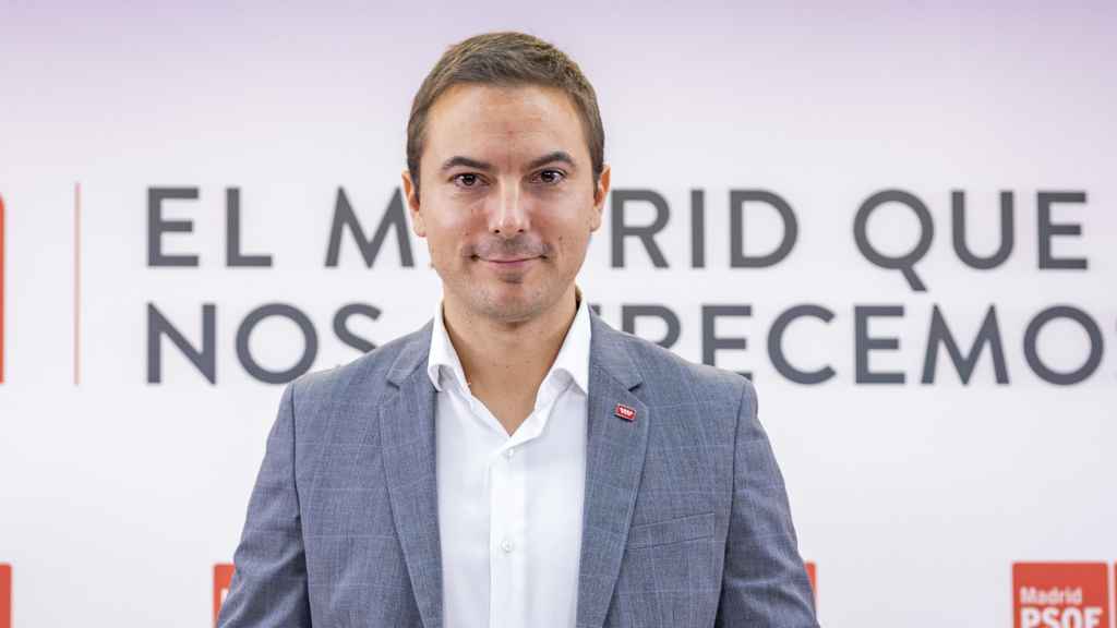 Juan Lobato, candidato del PSOE a la presidencia de la Comunidad de Madrid.